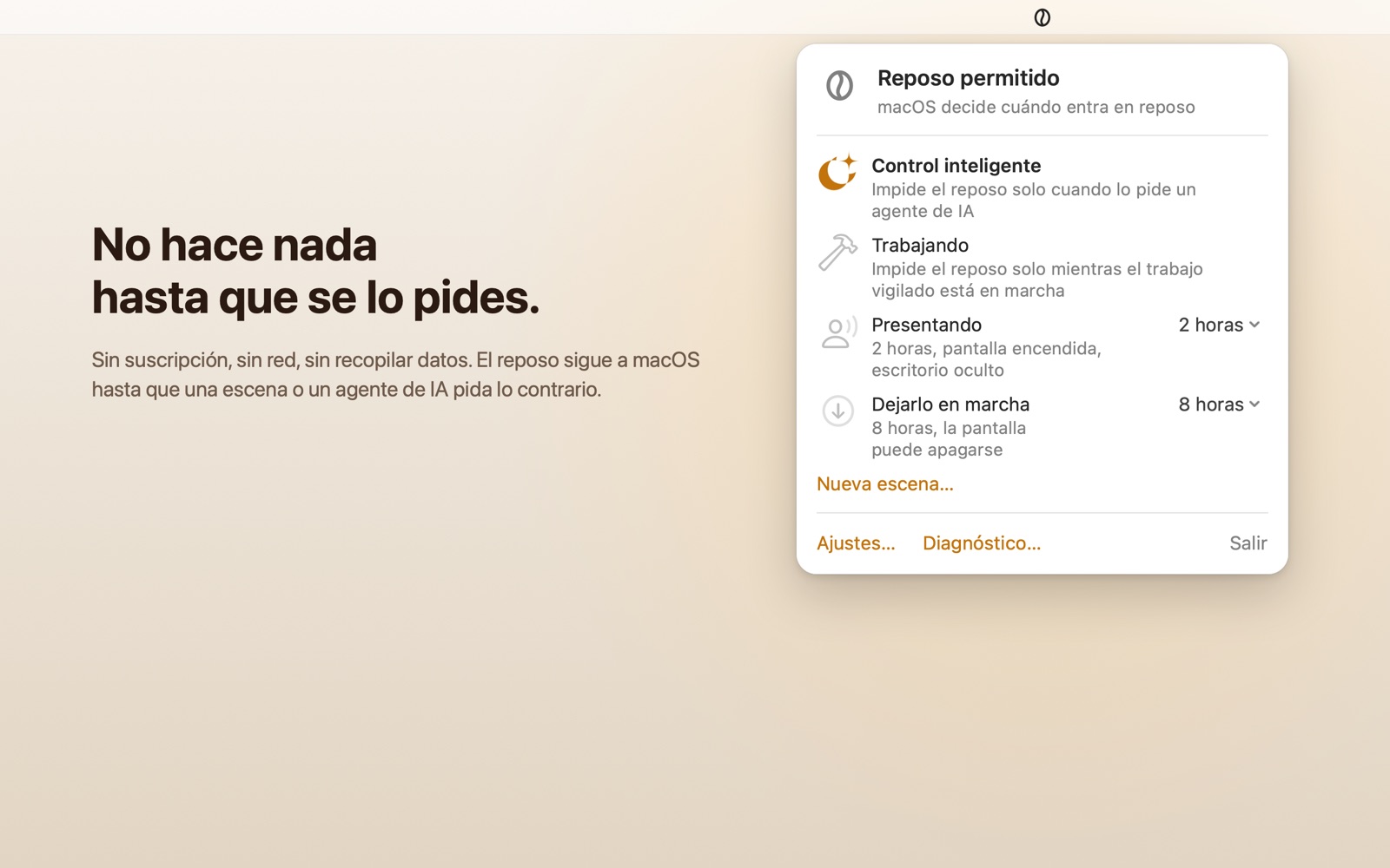 Peaberry en Control inteligente, la escena con la que empieza
